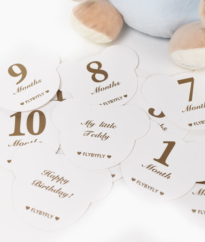 Baby Milestone Cards - Blue