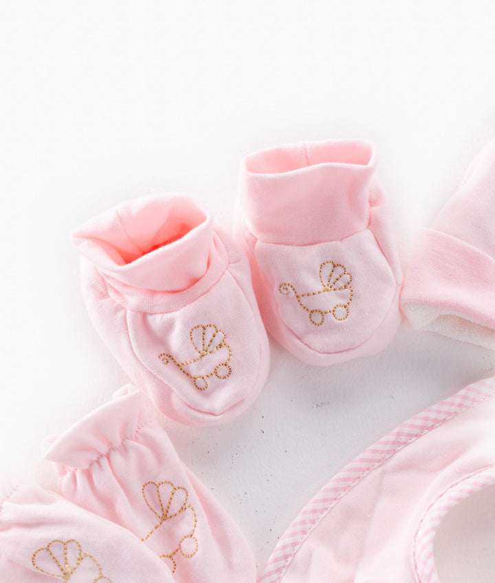 5pc Baby Set - Pink