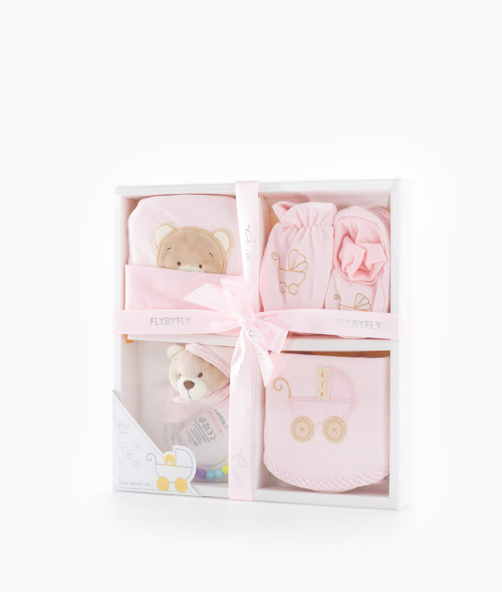 5pc Baby Set - Pink