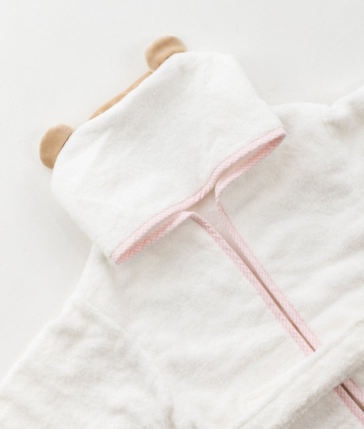 Baby Bath Robe - Pink