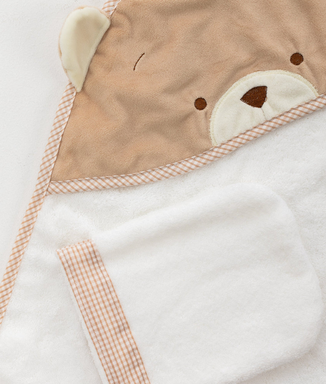 Baby Bear Bath Towel - Beige