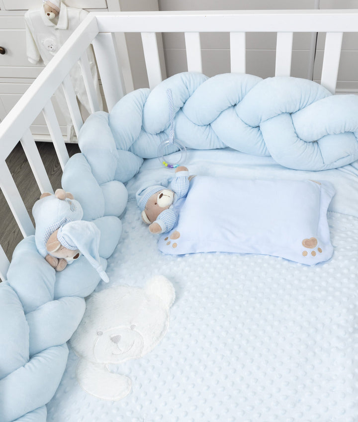 Baby Bear Bedding Set - Blue