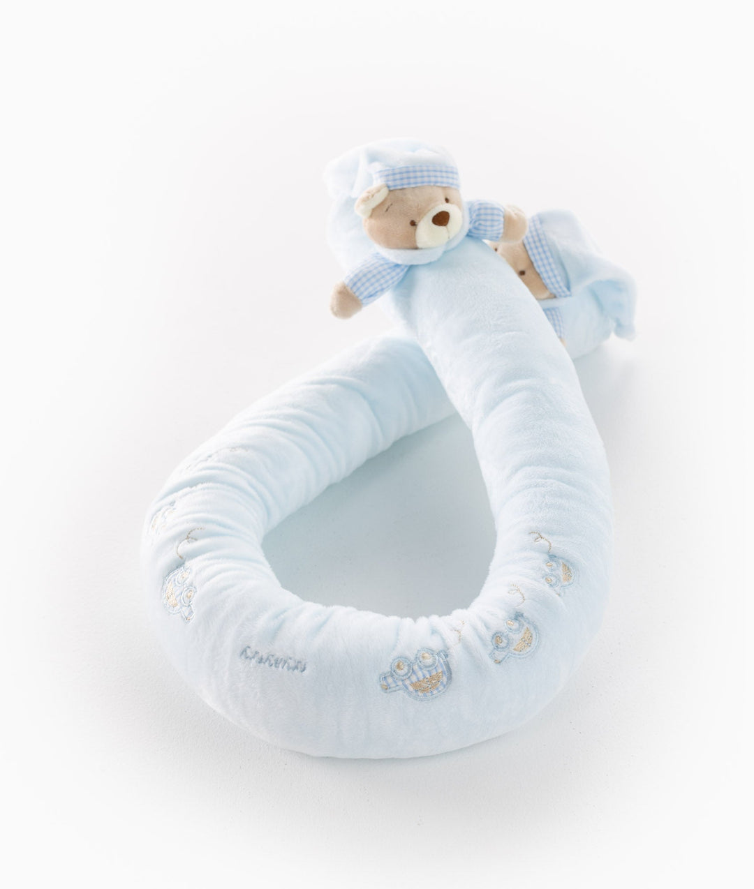 Baby Bear Bolster - Blue