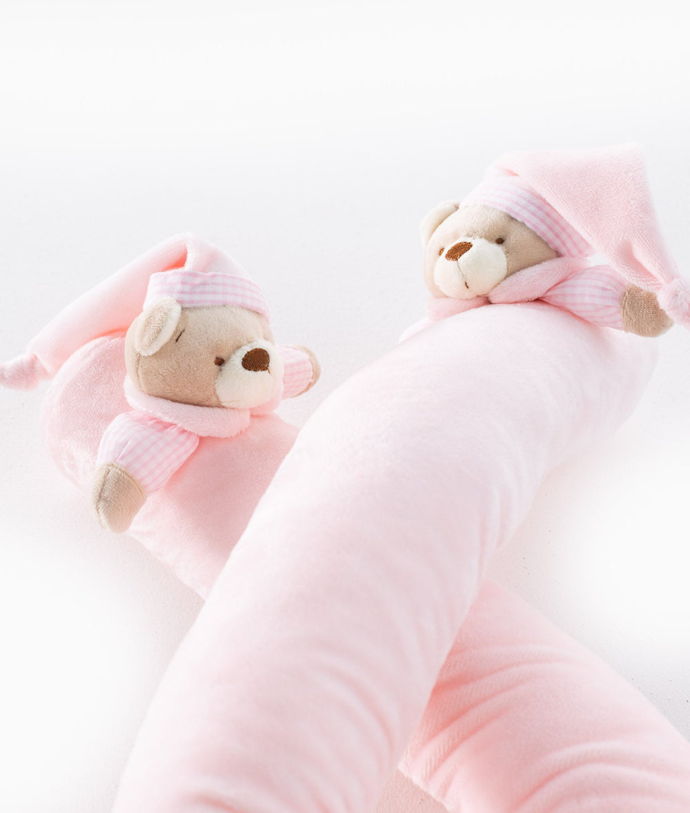 Baby Bear Bolster - Pink