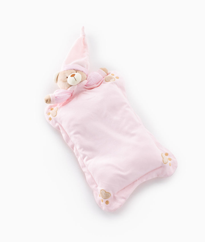 Baby Bear Pillow - Pink