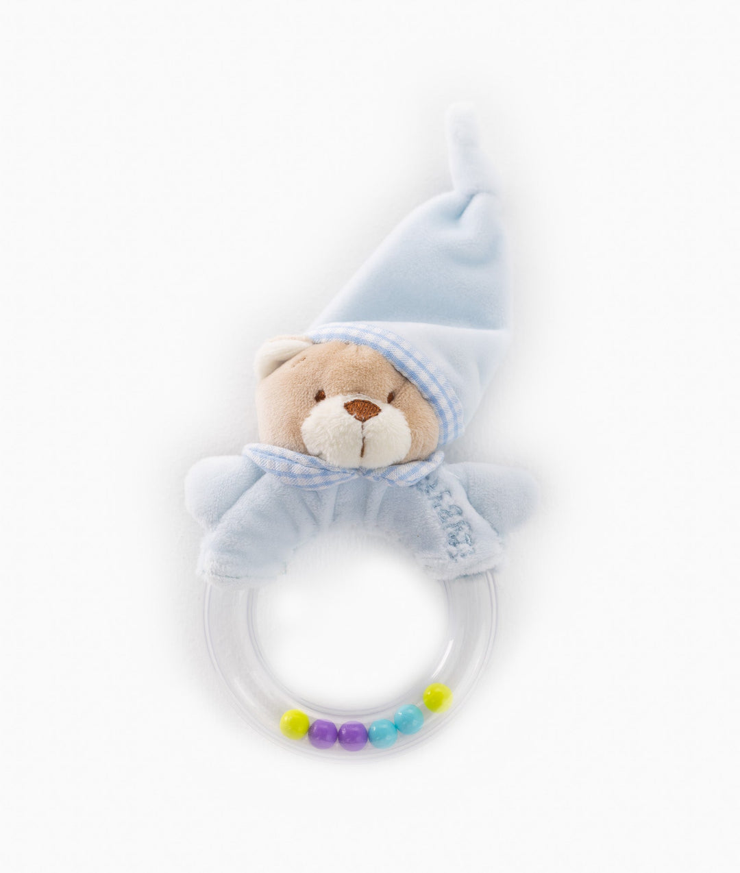 Baby Bear Rattle - Blue