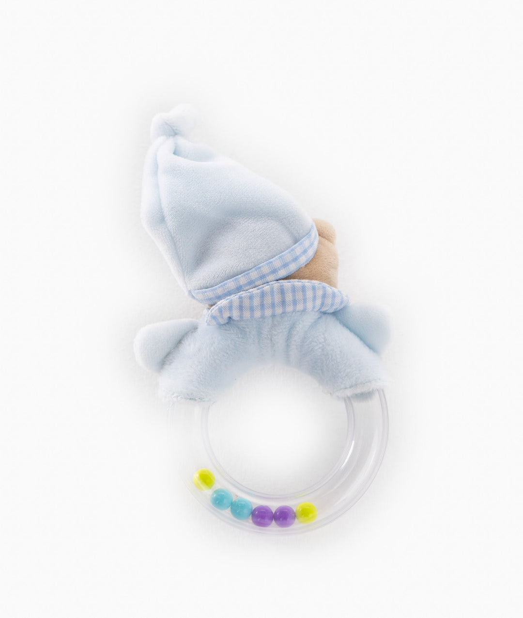 Baby Bear Rattle - Blue