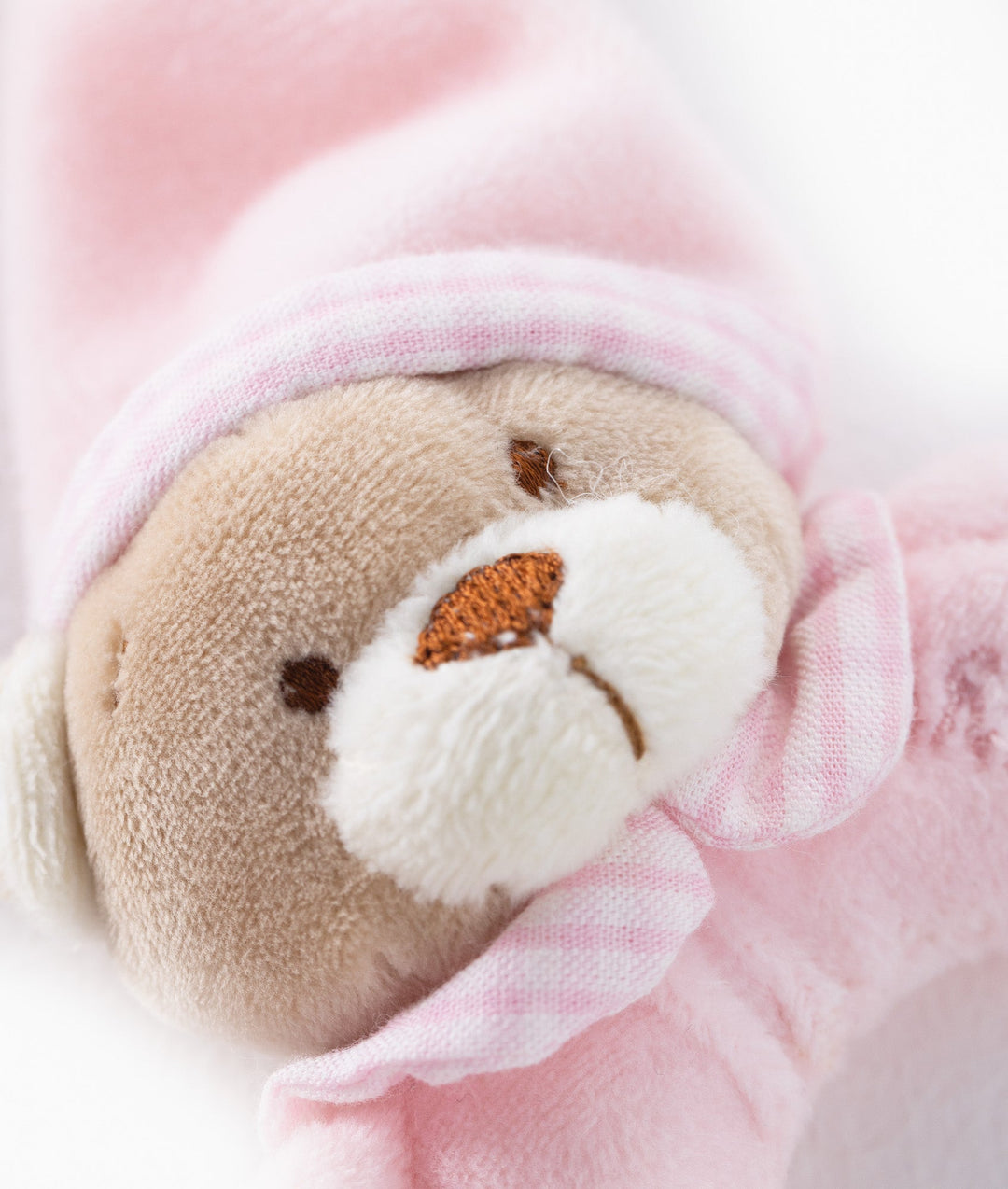 Baby Bear Rattle - Pink