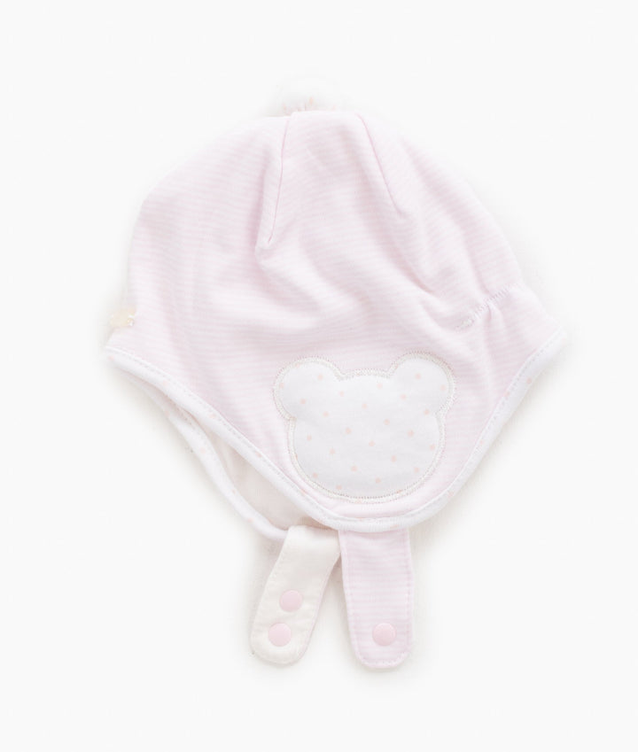 Baby Cotton Hat - Pink