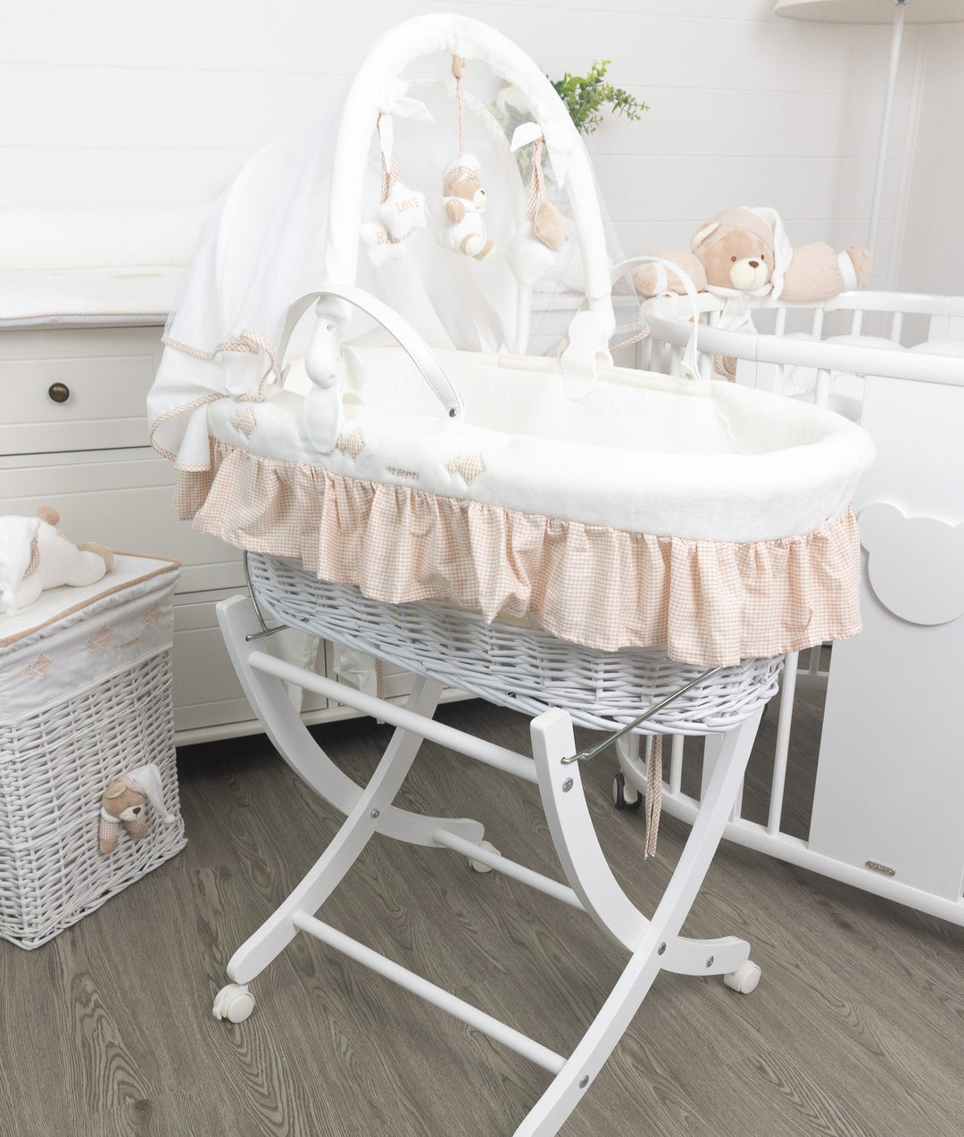 Newborn Bassinet Bundle - Beige