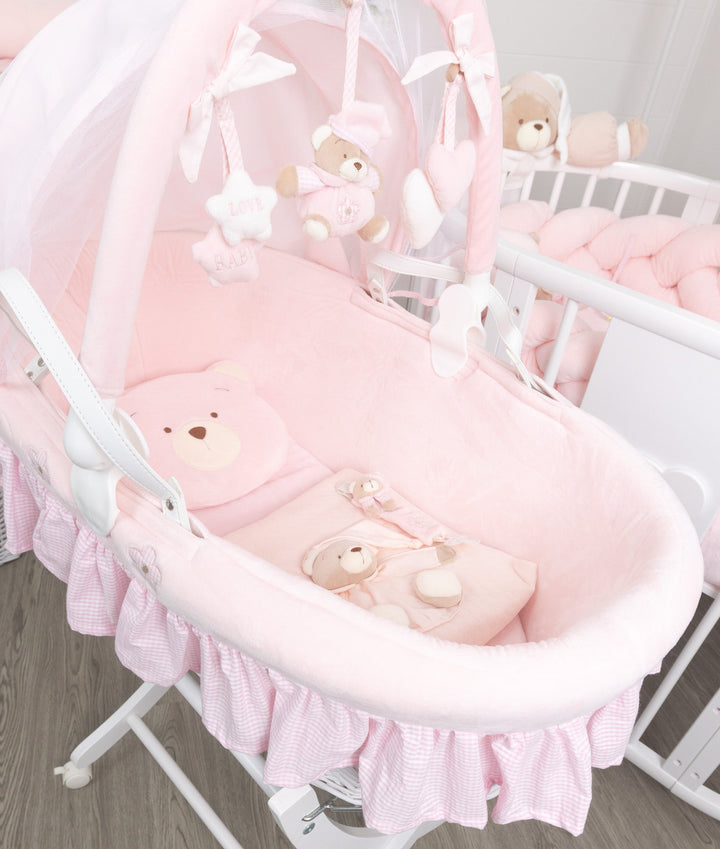 Newborn Bassinet Bundle - Pink