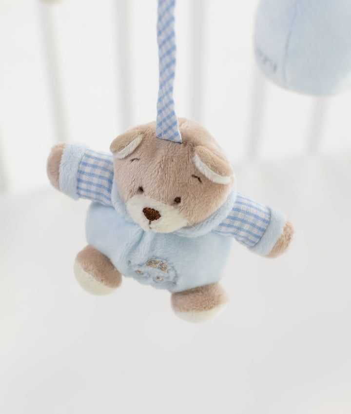 Bear Musical Mobile - Blue