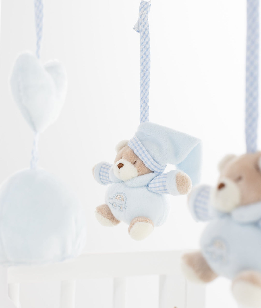 Bear Musical Mobile - Blue