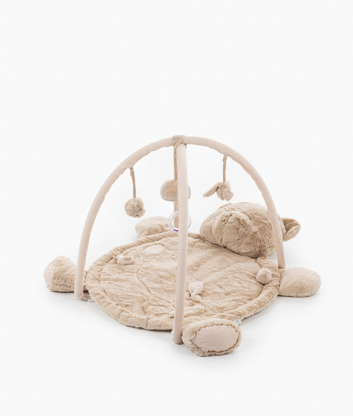 Bear Playmat & Gym - Beige