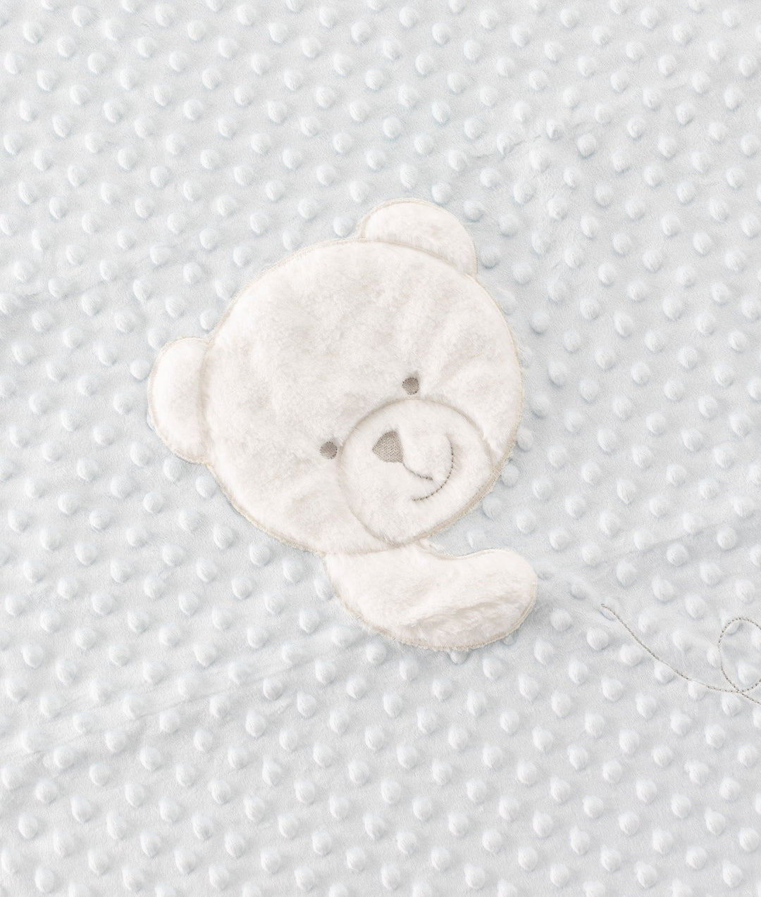 Bubble Bear Blanket - Blue