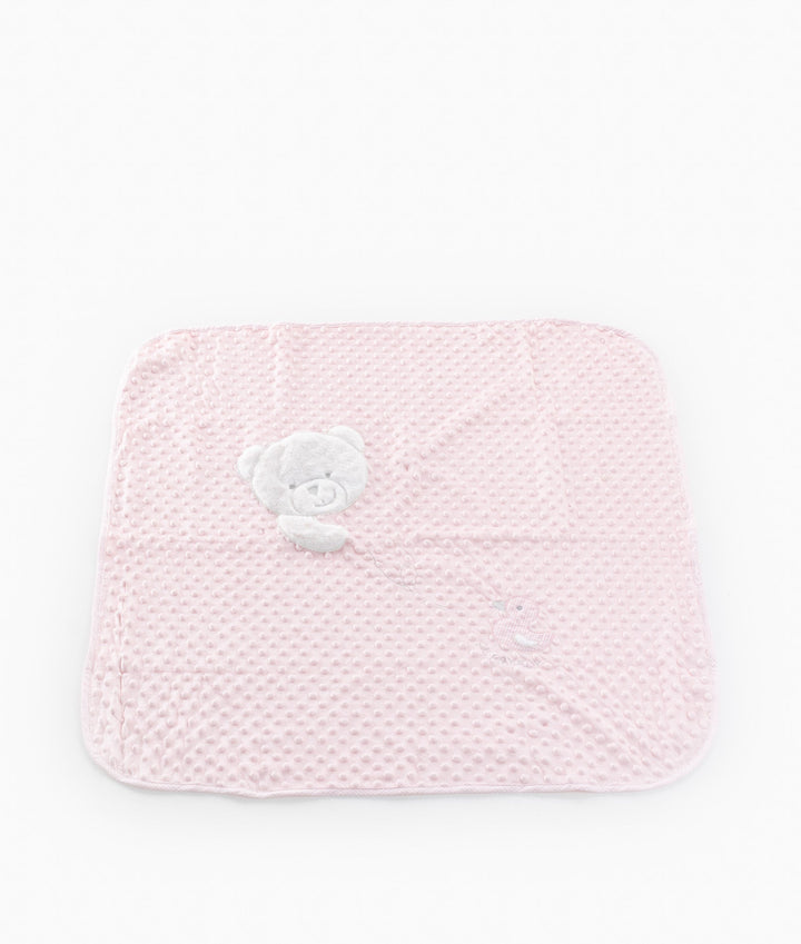 Bubble Bear Blanket - Pink