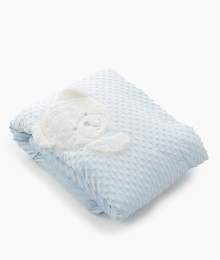 Bubble Quilt & Cover - Blue