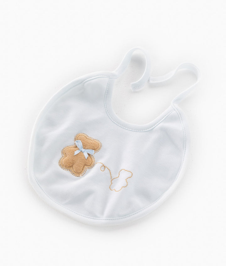 Classic Bear Bib - Blue