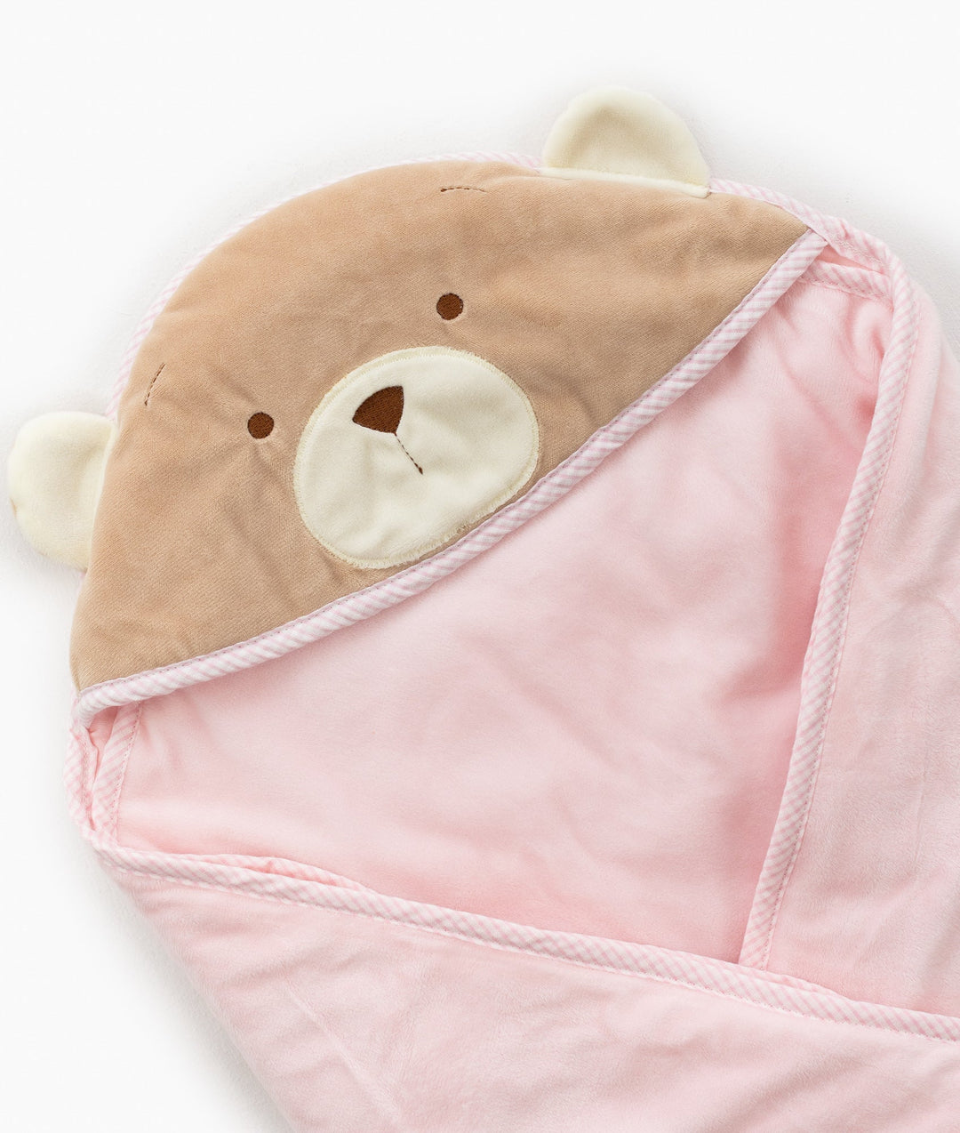 Classic Bear Swaddle - Pink