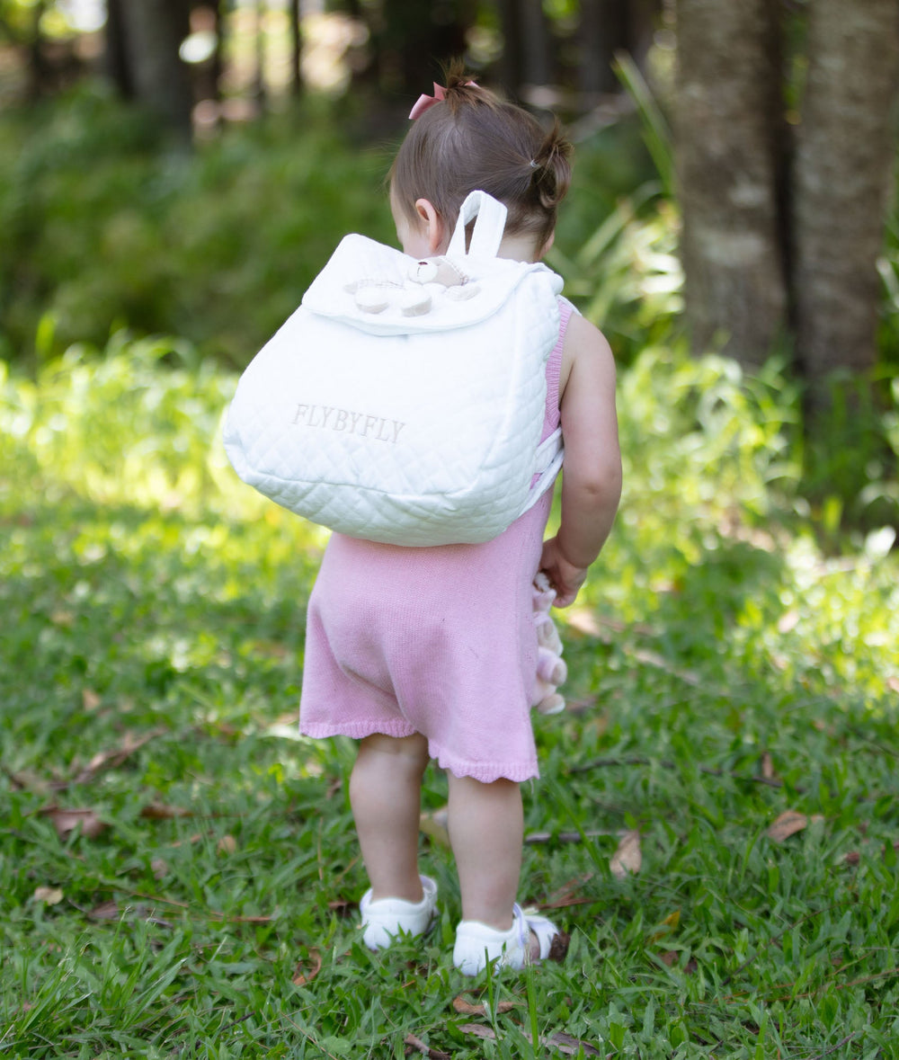 Kids Backpack - Beige