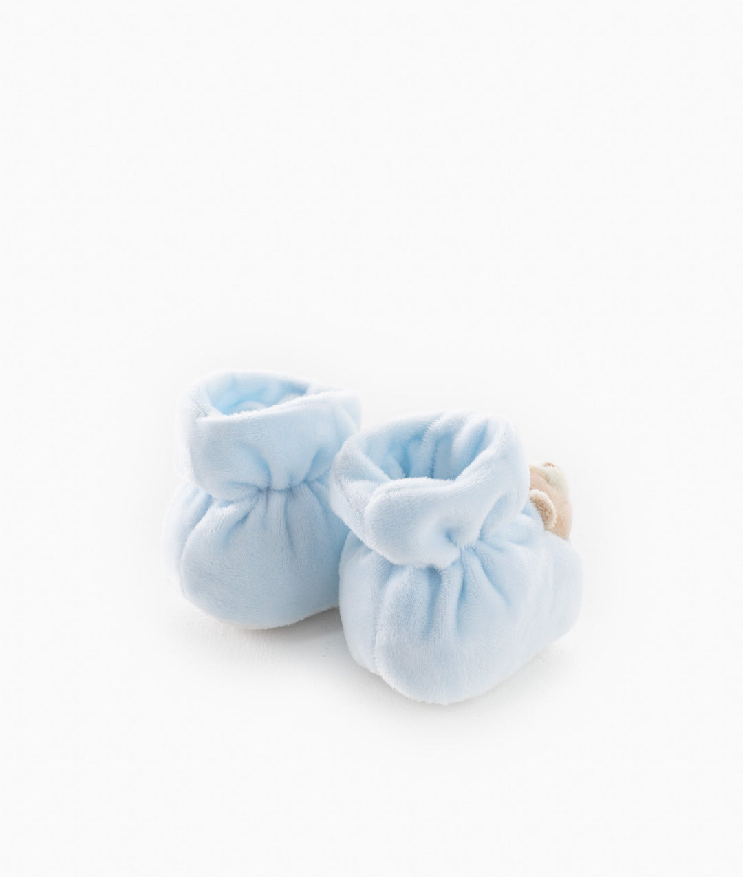 Newborn Bear Shoes - Blue