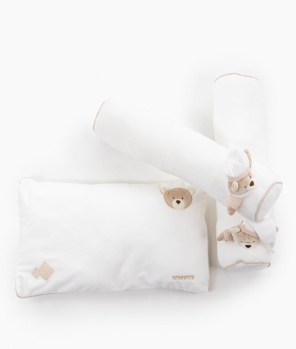 Pillow & Bolster Set - Beige