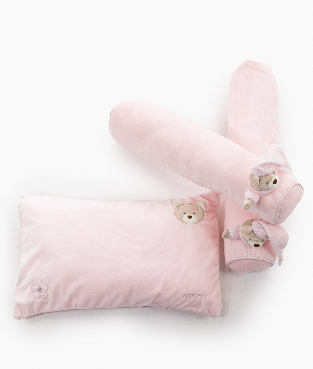 Pillow & Bolster Set - Pink