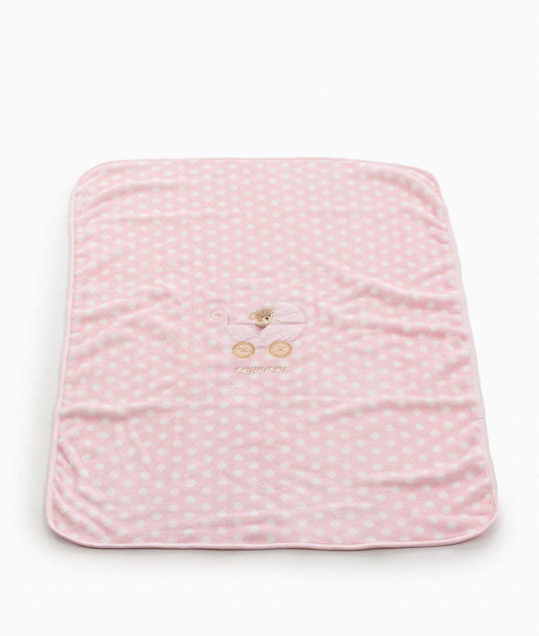 Polka Dot Blanket - Pink