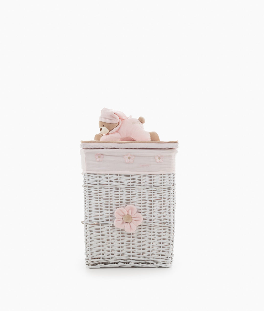 Square Laundry Basket Set - Pink