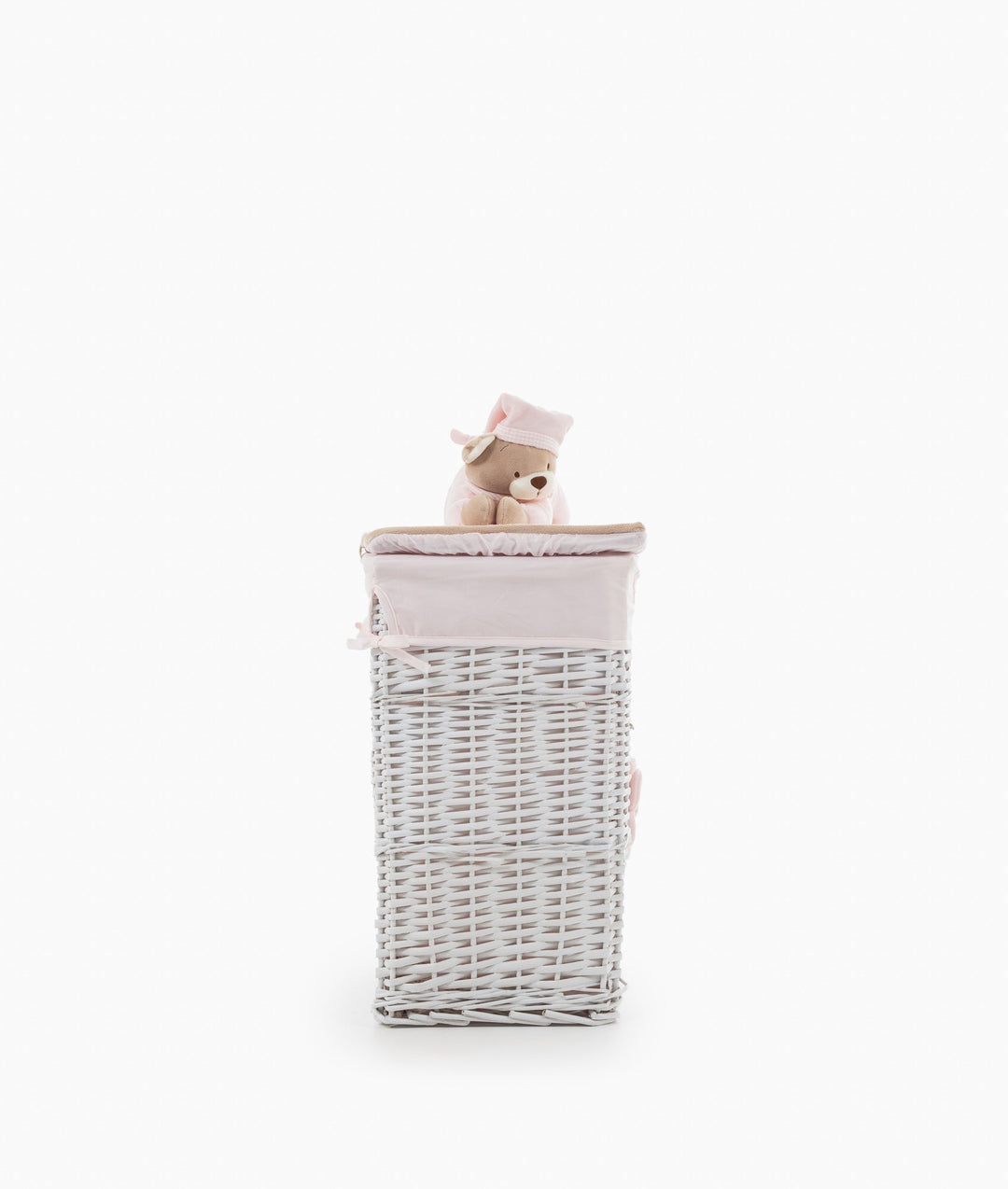 Square Laundry Basket Set - Pink