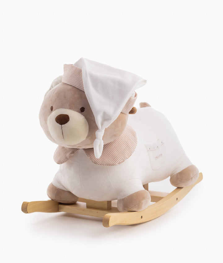 Teddy Bear Rocker - Beige